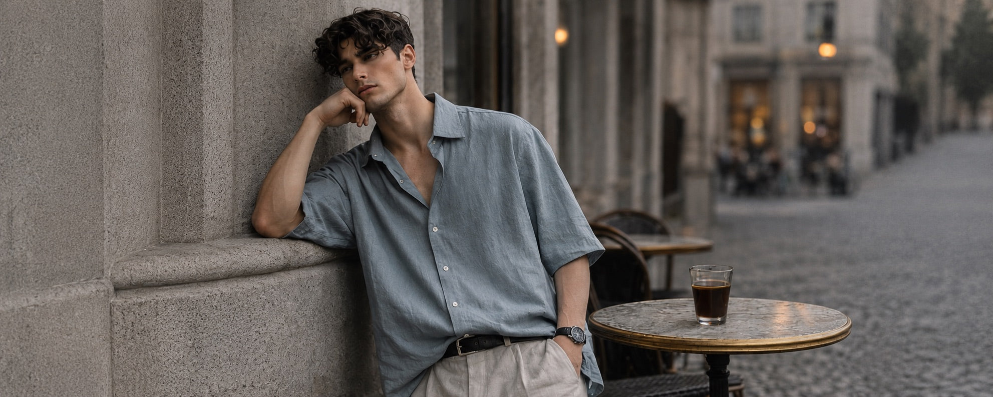 Linen trousers